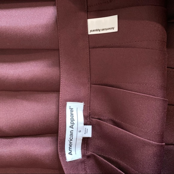 American Apparel Women's Truffle Tennis Skirt - Picture 7 of 8